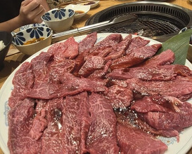 Dinner at Sumiyaki Kinryusan (炭焼 金竜山)