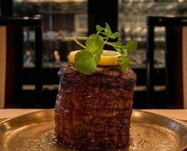 Dinner at Steak House Kitchen Ribbon (ステーキハウス キッチンリボン)