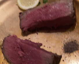 Dinner at Steak House Kitchen Ribbon (ステーキハウス キッチンリボン)