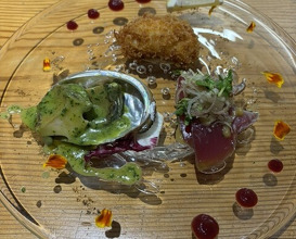 Dinner at kitchen Toshiki (kitchen俊貴)