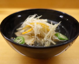 Dinner at Takanobashi Kiyotan (鷹ノ橋　清耽)