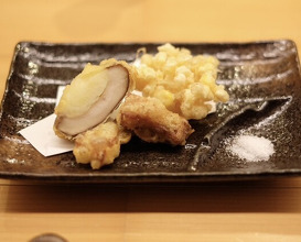 Dinner at Takanobashi Kiyotan (鷹ノ橋　清耽)