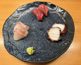 Dinner at Takanobashi Kiyotan (鷹ノ橋　清耽)