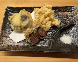 Dinner at Takanobashi Kiyotan (鷹ノ橋　清耽)