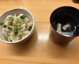 Dinner at Takanobashi Kiyotan (鷹ノ橋　清耽)