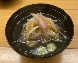 Dinner at Takanobashi Kiyotan (鷹ノ橋　清耽)
