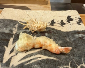 Dinner at Tempura Koizumi (天ぷら 小泉)
