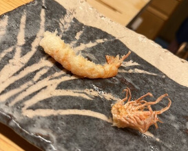 Dinner at Tempura Koizumi (天ぷら 小泉)