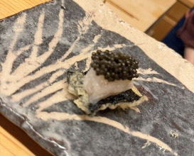 Dinner at Tempura Koizumi (天ぷら 小泉)