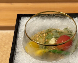 Dinner at Japanese cuisine Komatsu (日本料理こまつ)