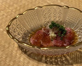 Dinner at Japanese cuisine Komatsu (日本料理こまつ)