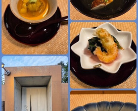 Dinner at Japanese cuisine Komatsu (日本料理こまつ)