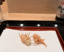 Dinner at Tempura Kondo (てんぷら 近藤)