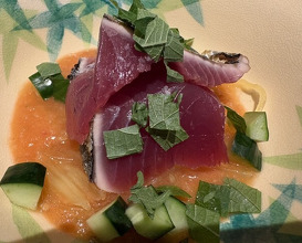 Dinner at Kyoaji Motoi (京味 もと井)