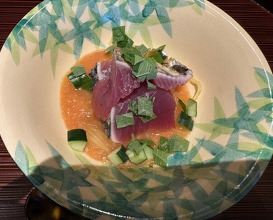 Dinner at Kyoaji Motoi (京味 もと井)