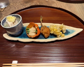 Dinner at Kyoaji Motoi (京味 もと井)