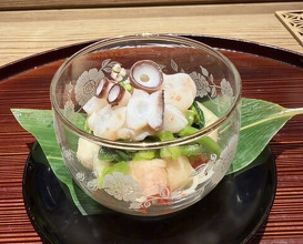 Dinner at Kyoaji Motoi (京味 もと井)