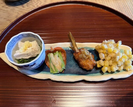 Dinner at Kyoaji Motoi (京味 もと井)