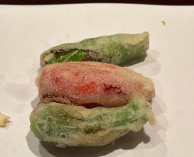 Dinner at Tempura Kyoboshi (天ぷら 京星)