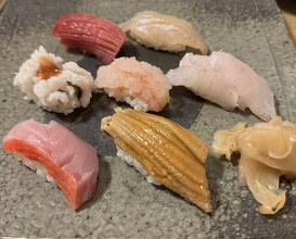 Dinner at Kyogoku Zushi (京極寿司)