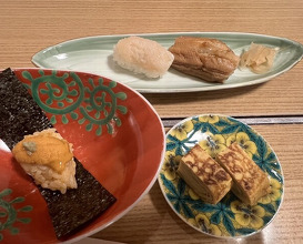 Dinner at Kyogoku Zushi (京極寿司)