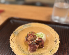 Dinner at Kyotenjin Noguchi (京天神 野口)