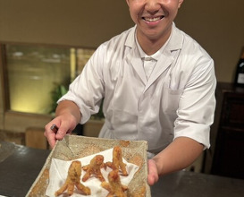 Dinner at Kyotenjin Noguchi (京天神 野口)