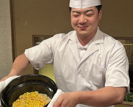 Dinner at Kyotenjin Noguchi (京天神 野口)