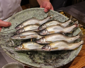Dinner at Kyotenjin Noguchi (京天神 野口)