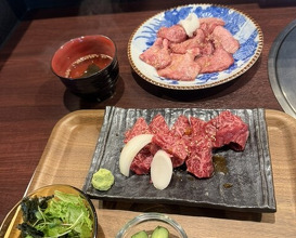Dinner at Sumibi Yakiniku Kyuu (炭火焼肉 久)