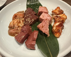 Dinner at Sumibi Yakiniku Kyuu (炭火焼肉 久)