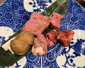 Dinner at Sumibi Yakiniku Kyuu (炭火焼肉 久)