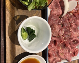 Dinner at Sumibi Yakiniku Kyuu (炭火焼肉 久)