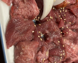 Dinner at Sumibi Yakiniku Kyuu (炭火焼肉 久)