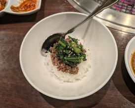 Dinner at Sumibi Yakiniku Kyuu (炭火焼肉 久)
