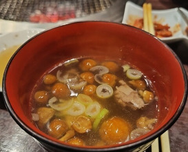 Dinner at Sumibi Yakiniku Kyuu (炭火焼肉 久)
