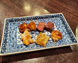 Dinner at Sumibi Yakiniku Kyuu (炭火焼肉 久)