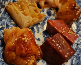 Dinner at Sumibi Yakiniku Kyuu (炭火焼肉 久)