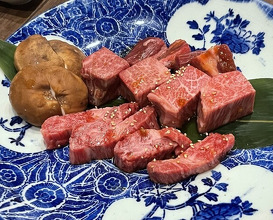 Dinner at Sumibi Yakiniku Kyuu (炭火焼肉 久)