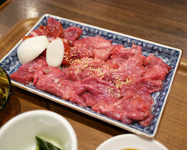 Dinner at Sumibi Yakiniku Kyuu (炭火焼肉 久)