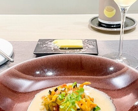 Dinner at Restaurant Raffinage (レストラン ラフィナージュ)