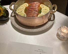 Dinner at Ginza L'ecrin