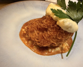 Dinner at Tonkatsu Mange (とんかつ マンジェ)