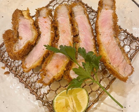 Dinner at Tonkatsu Mange (とんかつ マンジェ)