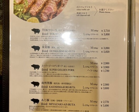 Dinner at Tonkatsu Mange (とんかつ マンジェ)