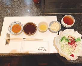 Dinner at Tonkatsu Mange (とんかつ マンジェ)