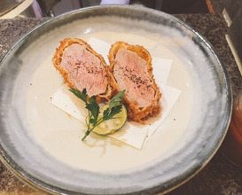 Dinner at Tonkatsu Mange (とんかつ マンジェ)