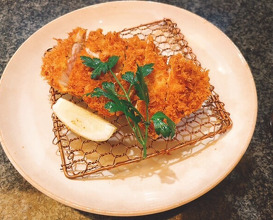 Dinner at Tonkatsu Mange (とんかつ マンジェ)