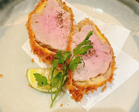 Dinner at Tonkatsu Mange (とんかつ マンジェ)