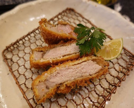 Dinner at Tonkatsu Mange (とんかつ マンジェ)